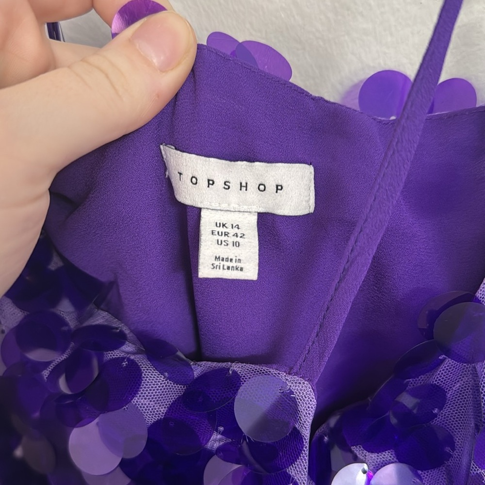 TOPSHOP
Short Dresses In Purple - Picture 3 of 3